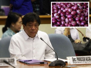 Agriculture Secretary Proceso Alcala of protecting onion cartels after officials of the Samahang Industriya ng Agrikultura (SINAG) warned of a looming onion crisis in Central Luzon. 